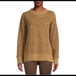 NWT- Avia High Split Cotton Sweatshirt Women's Size Small